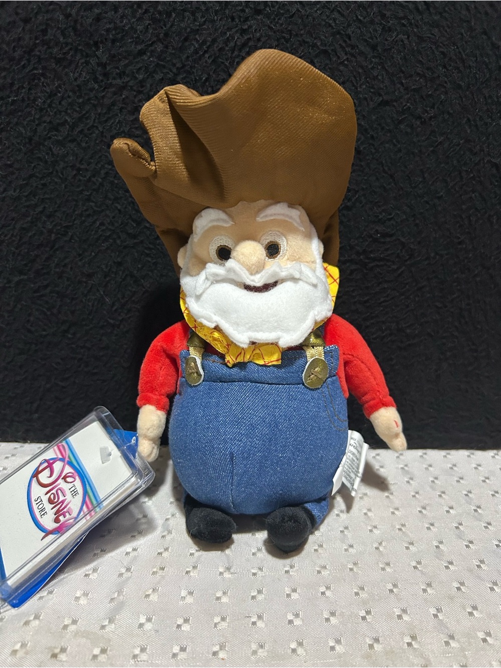 Walt Disney Store Toy Story 2 PROSPECTOR 8" Stuffed Animal NEW w/ TAG 1999